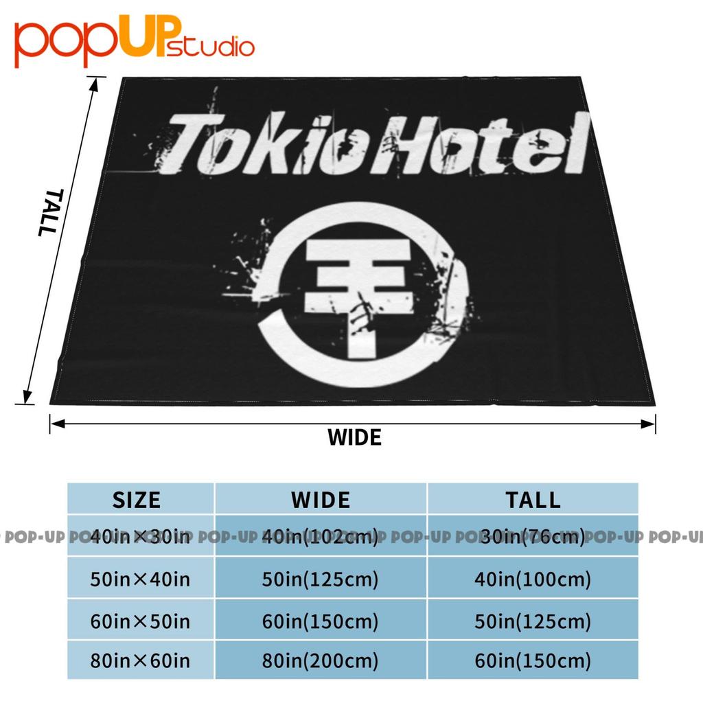 Tokio Hotel Vintage Retro Metal Band Rock Ultra-Soft Blanket Quilt Winter Sofa Cover Bed Covers
