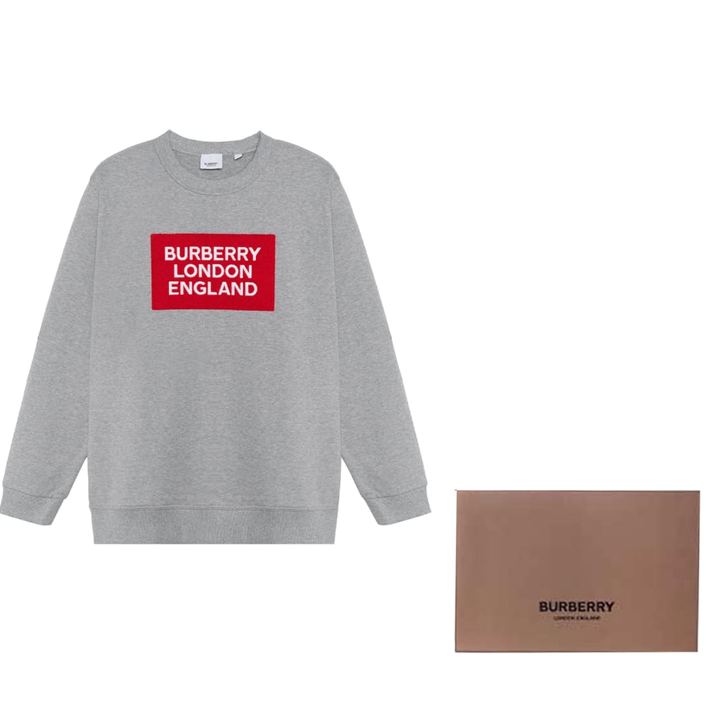 Burberry Sweatshirt Men's Light Heather Gray 80214311