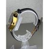 Used Rare Excellent Condition  Vivienne Westwood Watch Quartz Orb Dial Leather Band Black Gold