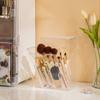 Large-Capacity Cosmetic Brush Storage Box Clear Lipstick Holder Quality Makeup Brush Holder  Home