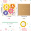 Flower Bouquet Craft Kit 24Pcs Teacher Appreciation Week Mother'S Day Flower Birthday Cards Diy Sister First Greeting Cards