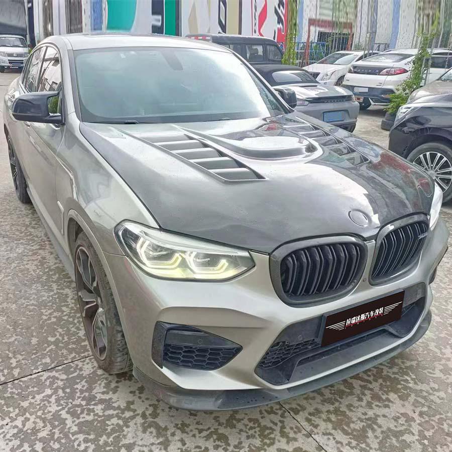 BMW F97 X3M / G01 F98 X4M G02 Carbon Fiber Hood Kit