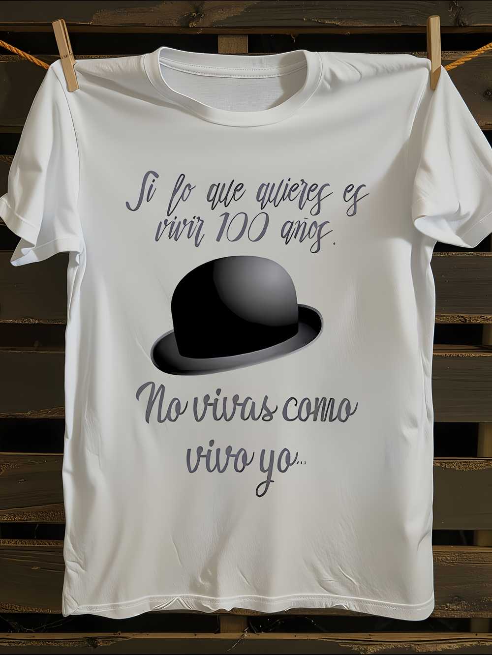 

s Spanish Lyric T-Shirt Mens Tshirt Womens Tshirts with Letters Print Short Sleeves T-Shirt Casual Street Tee Shirt Top S