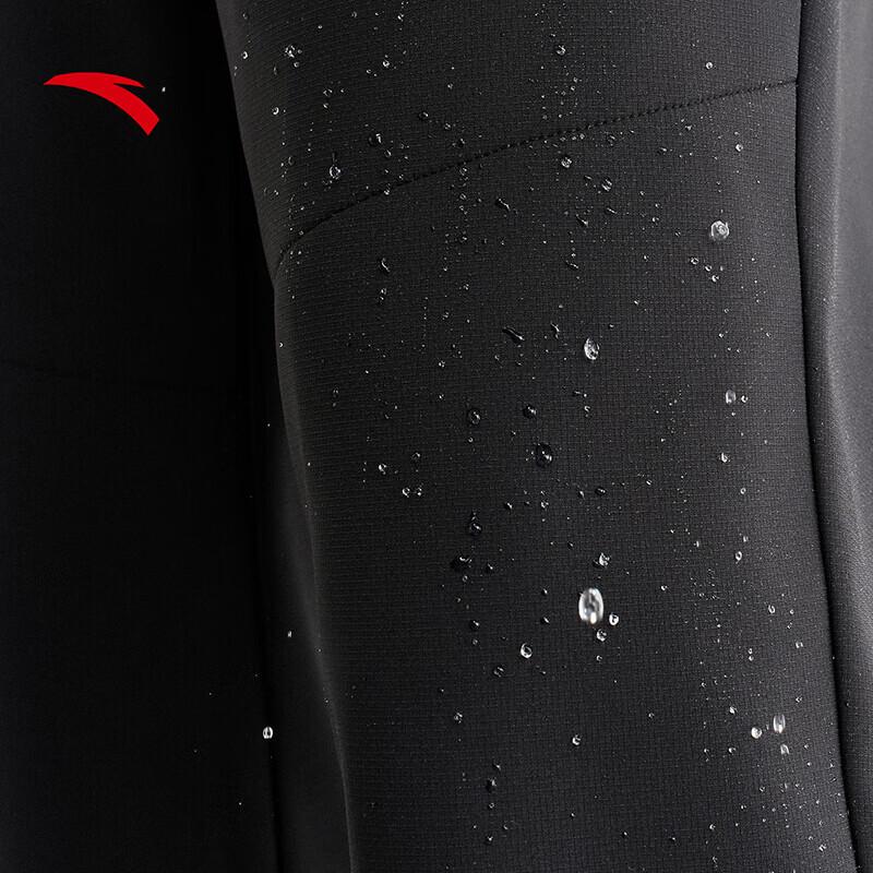 Anta Men's Fleece-Lined Commuter Straight-Leg Pants
