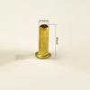 Laiya Qin Hollow Brass Rivets 2.5/3/3.5mm - Metal Eyelets with Round Head