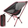 Silla de Camping Portátil Ultraligera,, Silla de Playa Plegable Silla de Comedor para Patio con Bolsa de Transporte para Senderismo al Aire Libre Pesca Patio Trasero Picnic Viajes
