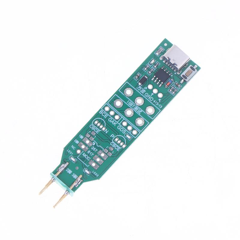 4Pin Optocoupler Tester Tool Test Board Igbt Mos Transistor Test Module Electronic Repair Parts Type-C Interface