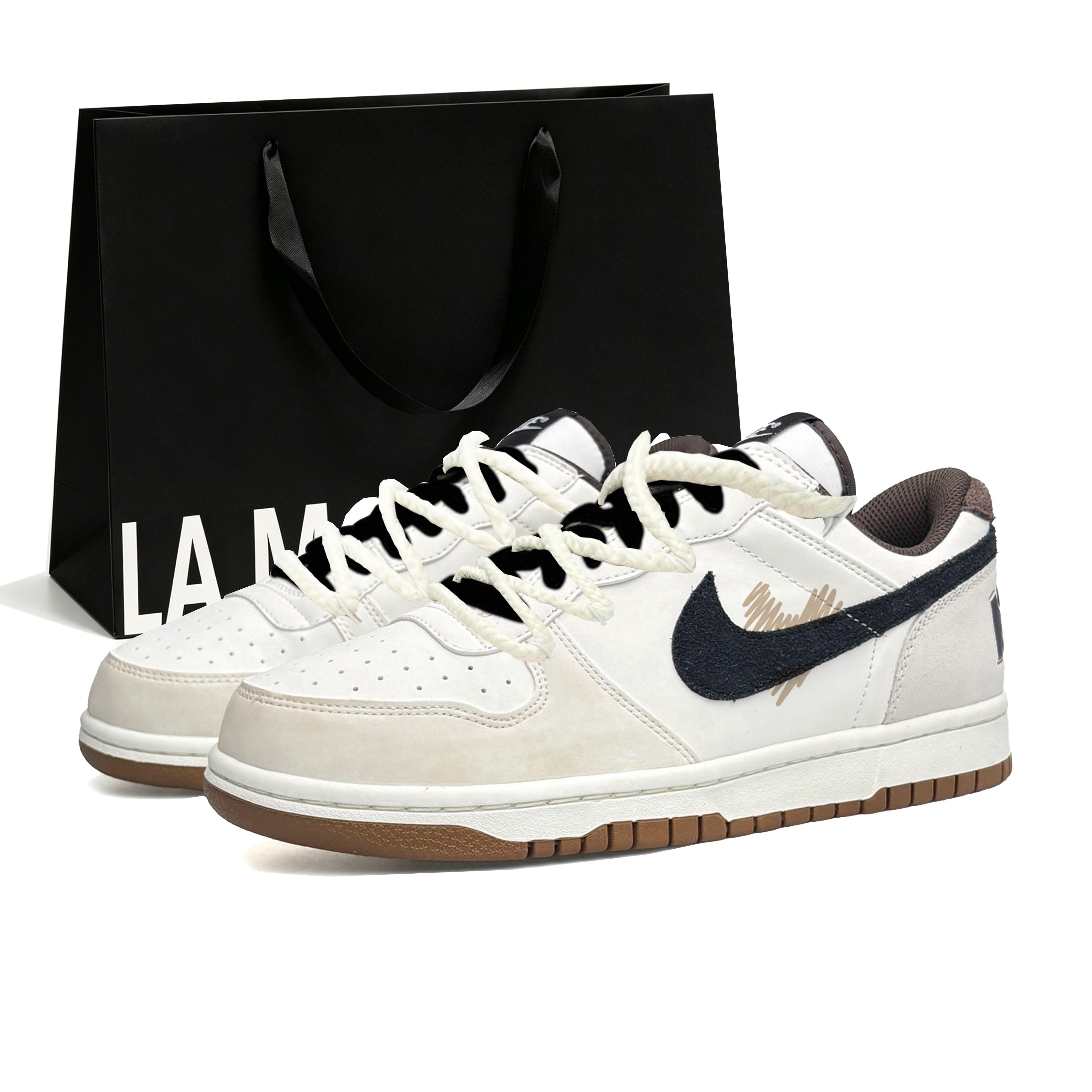 

Nike Big Abrasion Resistant Lightweight Breathable Low top Skateboard Shoes Men s 854166-101(Team2148-) 40.5