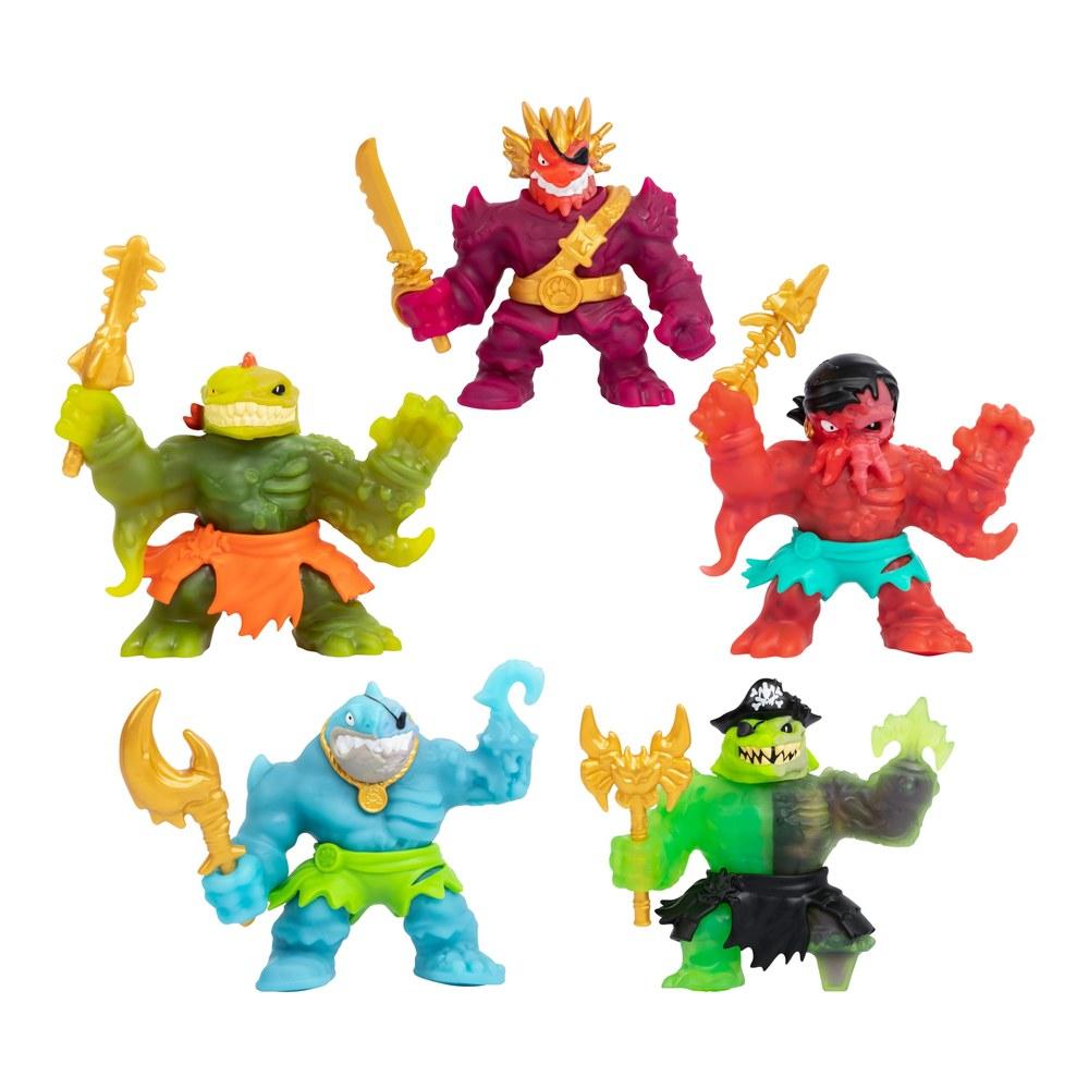Heroes of Goo Jit Zu Cursed Goo Sea Action Figure Hero Pack Changes Color Extends Up to 3 Times Size 42664