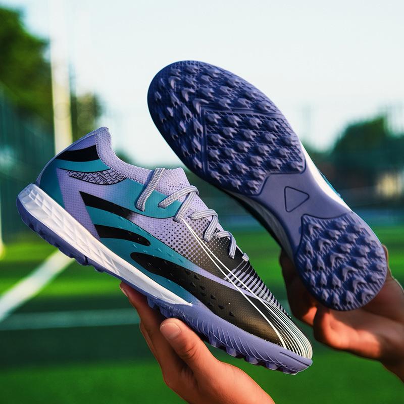 European Cup New F50 Football Shoes Male Teen Students Female Broken Nails Spikes Competition Training Shoes