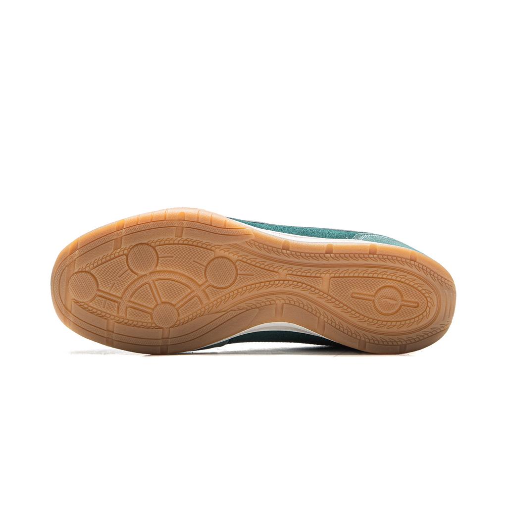 Li Ning Film TURBO Halkskyddande, Slitstarka, Lätta Låga Casual Skor Herr Grön Vit AGLV127-12