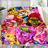 Five Nights Party Blanket Flannel Throw for Sofa, Indoor, Camping, Living Room, Office, Chair, And Bed Soft Birthday Gift