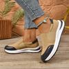 Plus Size Women's Shoes 2026 Slip-on Casual Shoes Thick-soled Comfortable Sporty Single Shoes