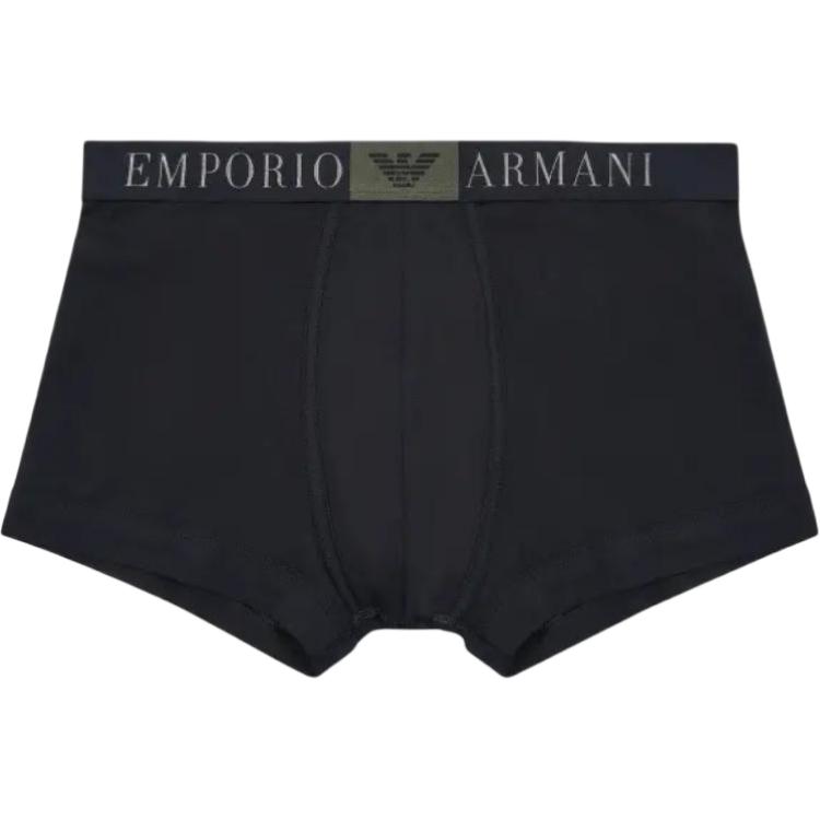 Emporio Armani Боксеры с принтом букв Мужское нижнее белье Черный EM000237-AF10774-UC001 M