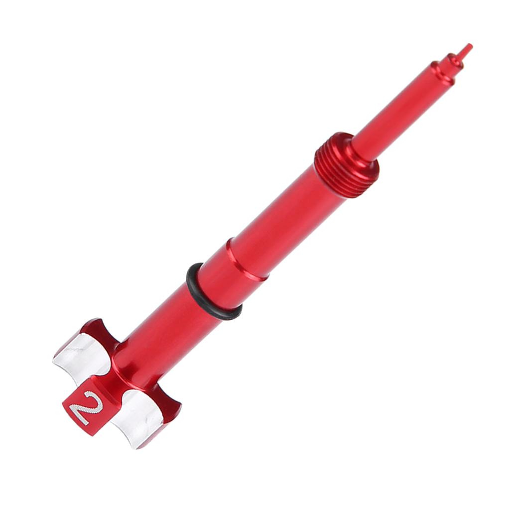 Air Fuel Mixture Screw Set for Keihin FCR FCRMX Carburetor for Suzuki Red