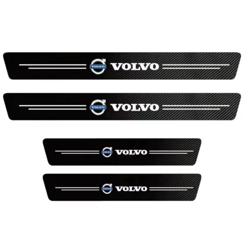 1/4/5Pcs Car Door Sticker Threshold Anti Scratch Decal Accessories For Volvo Xc60 Xc90 V40 V60 S60 V50 V90 S80 C40 XC40 Rdesign