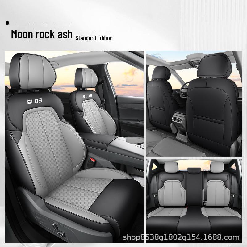 Changan Dark Blue SL03 Full Surround Universal Car Seat Cushion for All Seasons