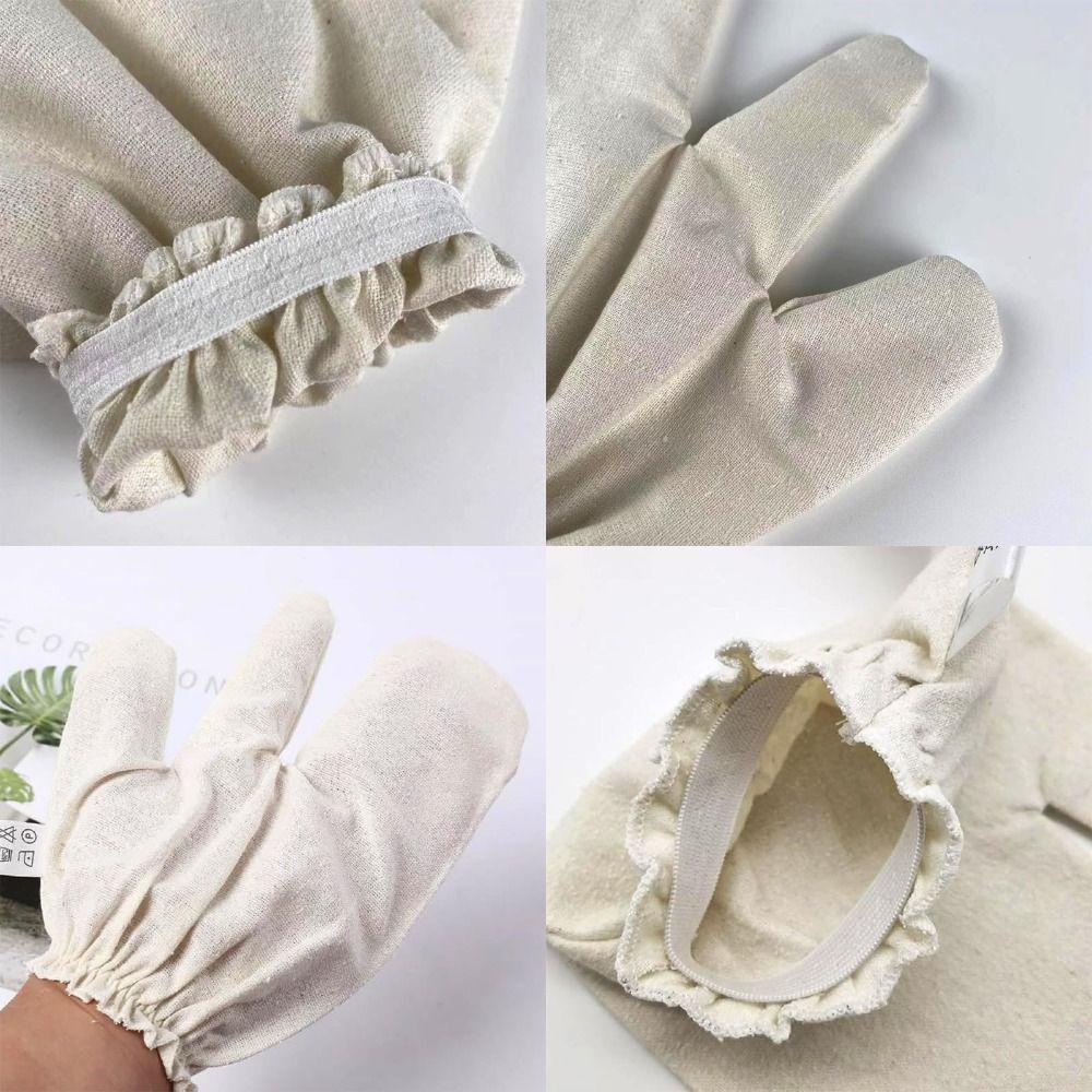 1/2PCS Quick-Drying Silk Bath Scrubbing Gloves Reusable Removal Dead Skin Mitts  for Men and Women