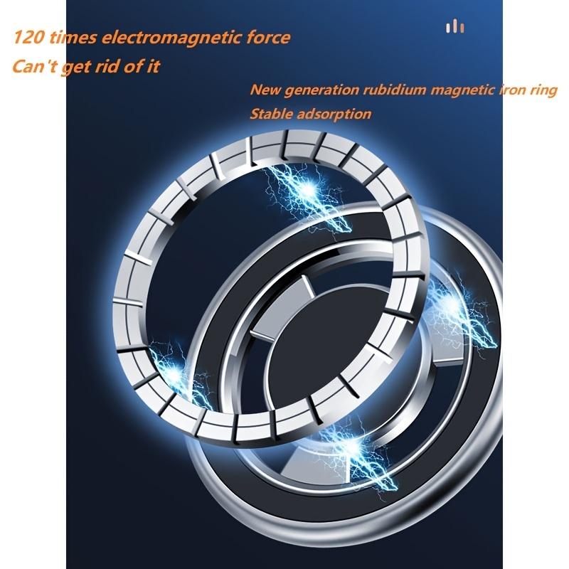 Car Mounted Magnetic Phone Holder, Foldable Magnetic Navigation Fixed Bracket On Dashboard