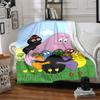 1PC Barbapapa Characters Blanket, Throw For Sofa, Bed, Travel, Camping, Livingroom,