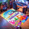 Custom Fall Guys Carpet Rug for Living Room Bedroom Home Sofa Decoration,Kids play Nonslip Floor Mat