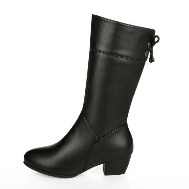 Martin Boots Women's Platform Short Boots Spring and Autumn Single Boots Thin Locomotive Boots Tide Large Size 4