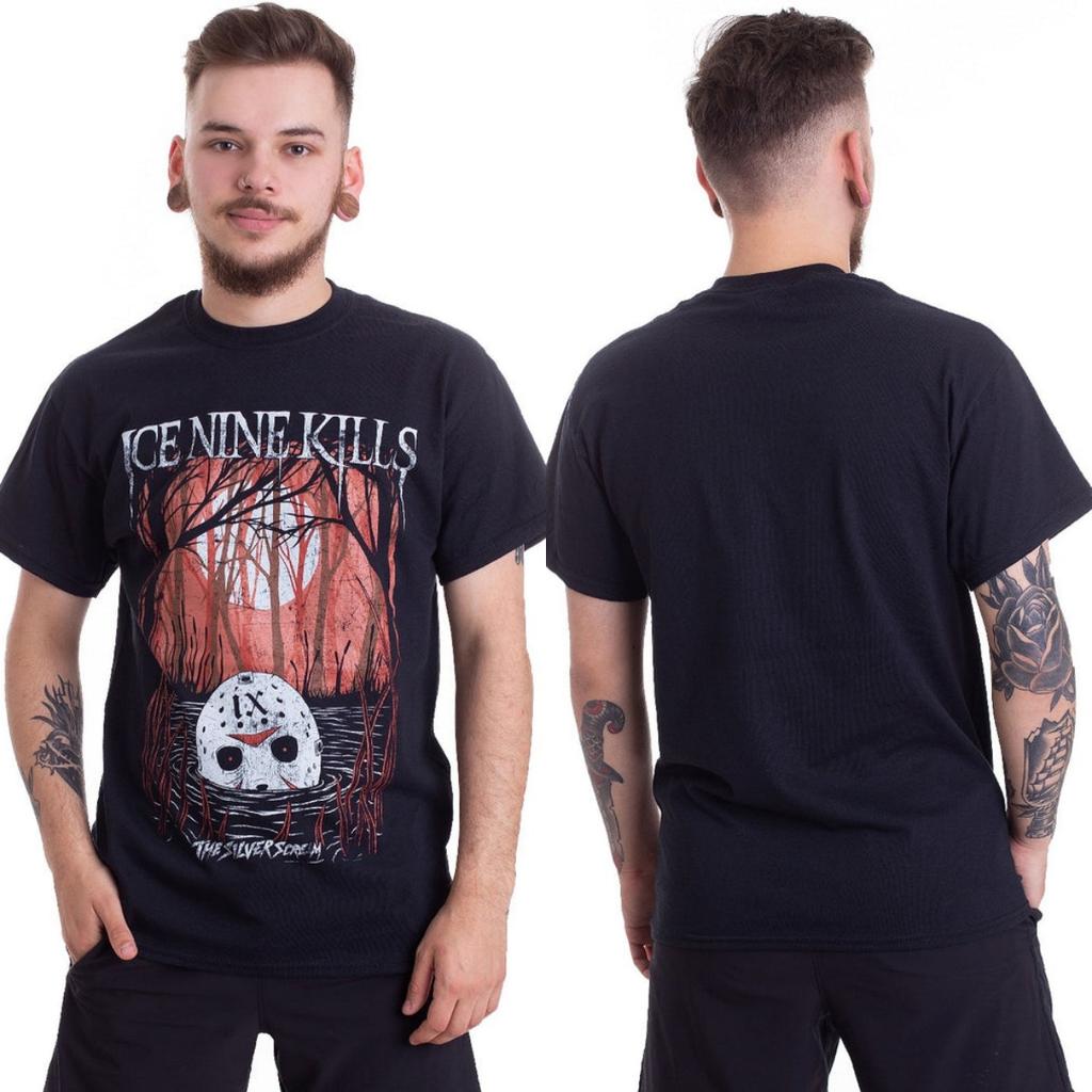 2026 Summer Ice Nine Kills Graphic Cotton Tshirt Unisex Summer Short Sleeve Fashion Brand Tee Luxury Casual Vintage Tees