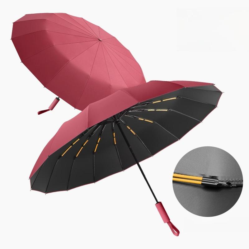 

32-Bone Automatic Umbrella Weather and Rain Dual-purpose Anti-ultraviolet Folding Umbrella Advanced Sun Umbrella full-fiber&16K