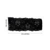 Lace Hair Band for Women, Wide Flower Headband, Elastic Hairwrap for Daily Grooming, Makeup Prep, Casual Wear, and Daily Styling