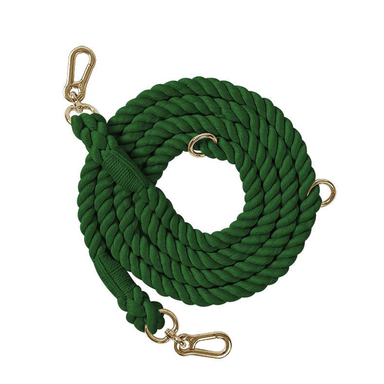 Dog Leash Handmade Braided Rope, 250cm Strong Cotton Rope Dog Leashes Heavy Duty Leash for Small Medium Large Dog Walks Training