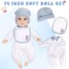 Multipurpose Vanillas Scented Baby Play Doll with Elegant Designs Outfit Accessory for Children Over 18 Months Up