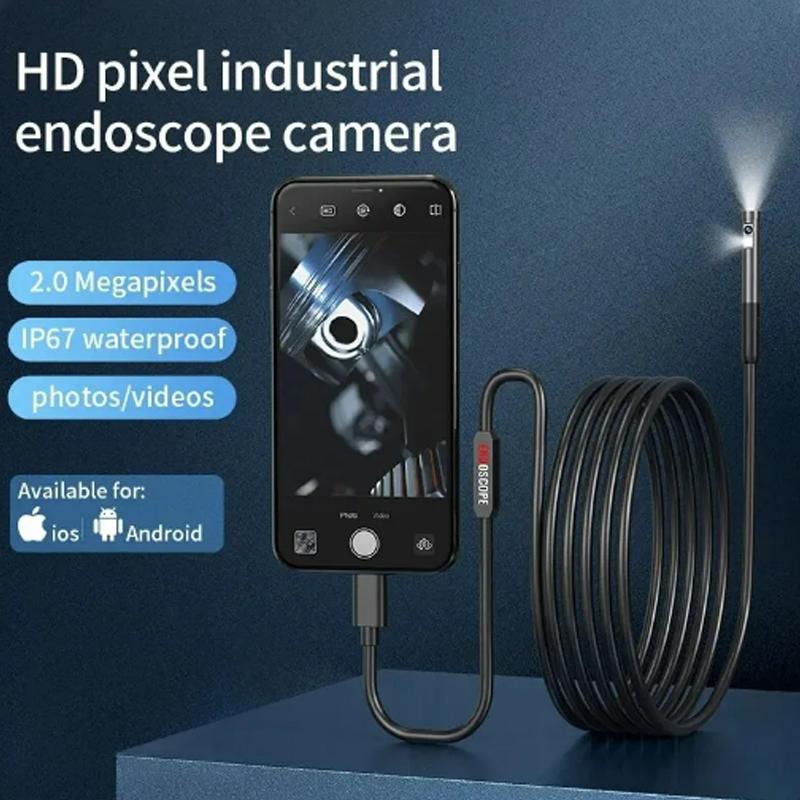 Hot Sell Endoscope Inspection Camera 3 In 1 Micro USB/Type-C Mini Inspection Camera for IOS iPhone Waterproof Pipeline Borescope