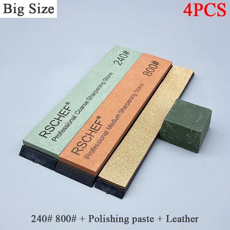 120#-3000grit Big Whetstone Profession Kitchen Knife Sharpener Sharpening Tool Quick Sharpening System Household Whetstone Apex