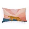 30*50cm Cartoon Leopard Pillow Cover Cute Colorful Cheetah Pattern Cushions Cover Home Car Sofa Decoration Pillowcase