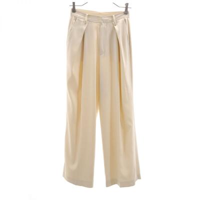 MAISON SPECIAL Spodnie typu slacks 36 Kość słoniowa Damskie Używane