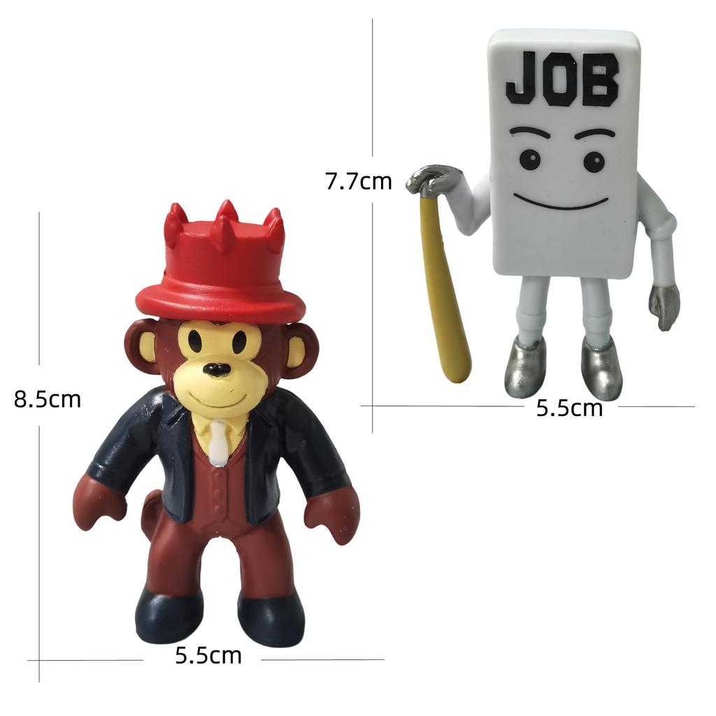 Italian Brainrot Meme Figures Toys Unique Funny Cartoon Weirdo Dolls Set Colorful Desk Toys & Home Decor - Creative Figurines