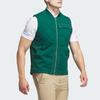 adidas Go-To Gesteppte Dwr Stehkragen Slim Fit Reißverschlussweste Herrenwesten Academy-Grün IW6705
