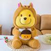 Cartoon 3545Cm Winnie The Pooh Cross-Dressing Squirrel Soft Stuffed Plush Toys Doll Anime Throw Pillow Birthday Xmas Gift