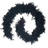 DIY Black White Feather Boa 2Yards Fluffy Turkey Marabou Feather 1920S Shawl/Scarf 38g Plumas forWedding Party Christmas Decoration