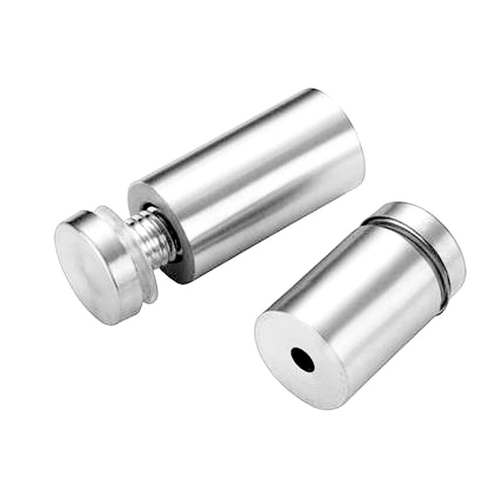20pcs Advertising Nails 12x20/25/25mm Stainless Steel Screws for Wall Mount Glass/Acrylic Sign Standoff Fixing Screws Hardware