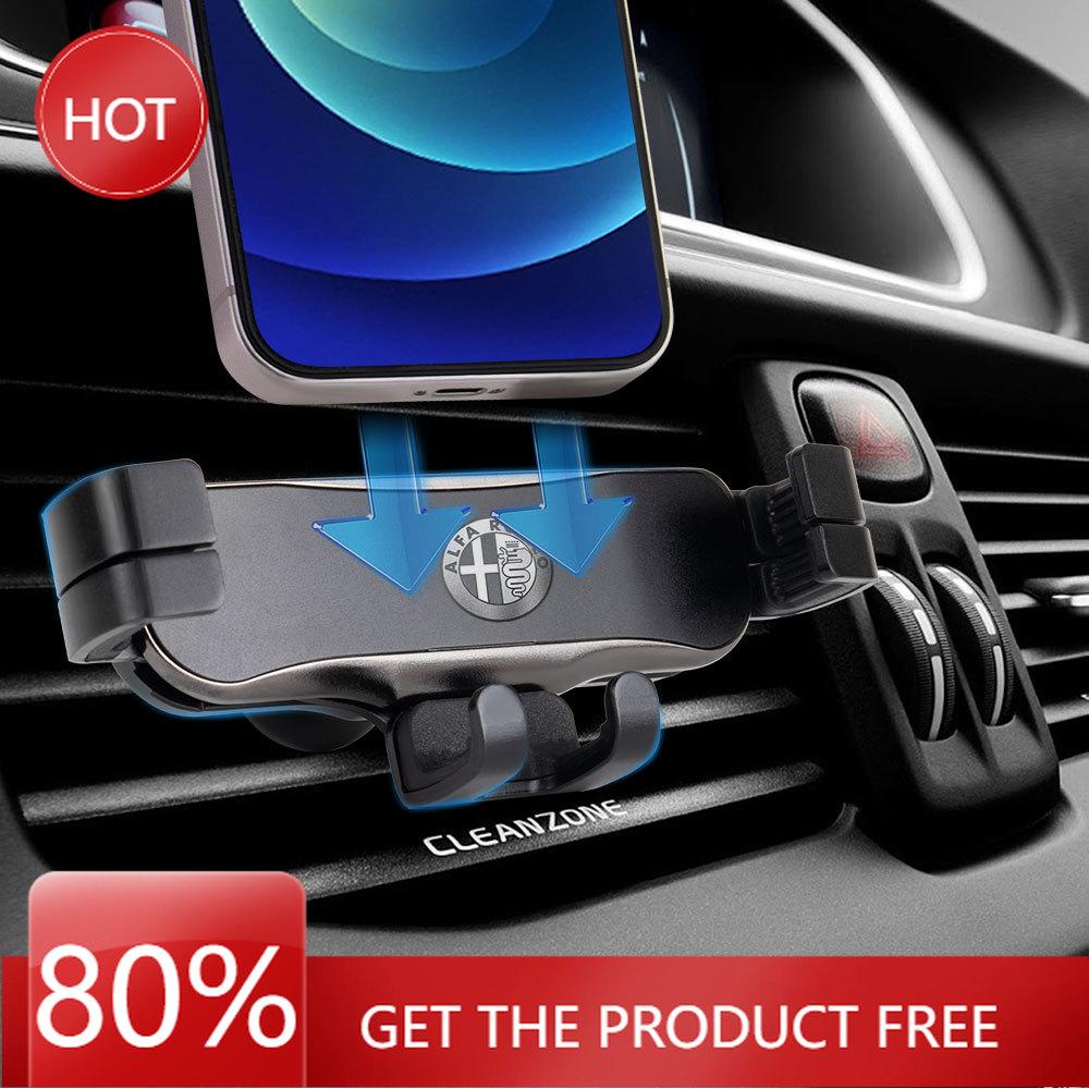 Hub Caps 1pc Car Air Vent Phone Holder Mount Cell Phone Holder For IPhone 13 12 Xiaomi GPS Stand For Alfa Romeo 159 Giulietta Ac hay231