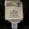 Adidas David Beckham Collaboration 3WAY Faux Leather Jacket XS Black Men's Used