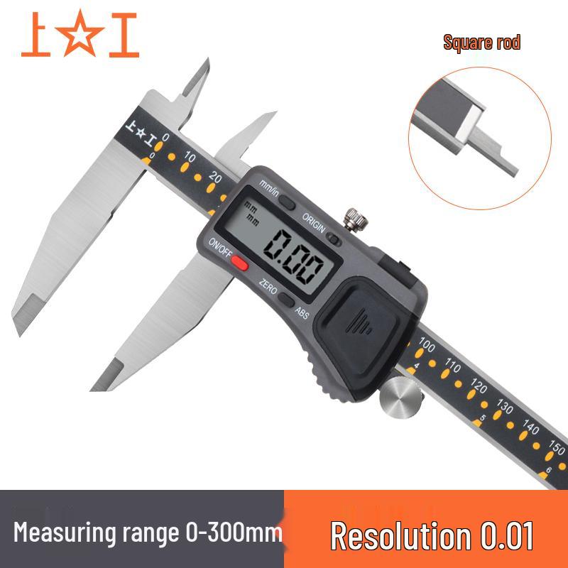 Shanggong High Precision Stainless Steel Digital Vernier Caliper, 0-150/200/300mm Range