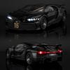 Große Größe 1:18 Bugatti Chiron Supercar Modell Colletable Miniatur Voiture Wohnkultur Druckguss Spielzeug Fahrzeug Kinder Junge Spielzeug Geschenk