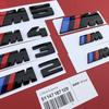3D ABS Car Body Side Badge Body Rear Trunk Decor Sticker For BMW M M1 M2 M3 M4 M5 M6 E26 E30 E46 E60 G80 G87 G90 F10 F80 F87 F90 J111