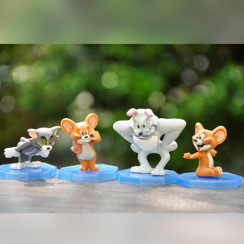 Tom And Jerry Pvc Figurine Action Figure Model Toy Decoration Doll Kids Gift