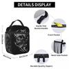 Skull Insulated Lunch Bag for Women Kids Portable Food Boxes Thermal Lunch Box Tote