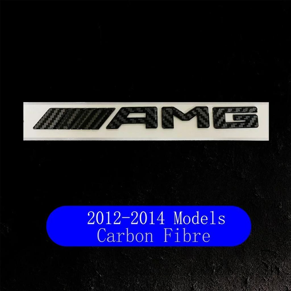 AMG Logo Auto Heck Kofferraum Auto Emblem Aufkleber Zubehör Für Mercedes Benz Brabus Smart Maybach W204 GLC CLA W205 W203 W206 W108