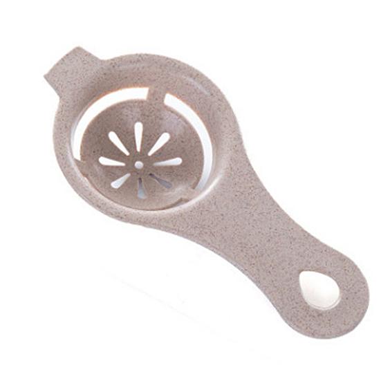 Egg White Yolk Separator Hollow Mini Plastic Handheld Egg Divider for Kitchen
