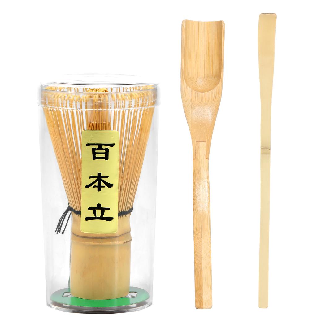 4Pcs Matcha Whisk Set Elegant Matcha Tea Making Kit with Ceramic Bowl Matcha Whisk Holder Bamboo Scoop for Tea Lovers Match
